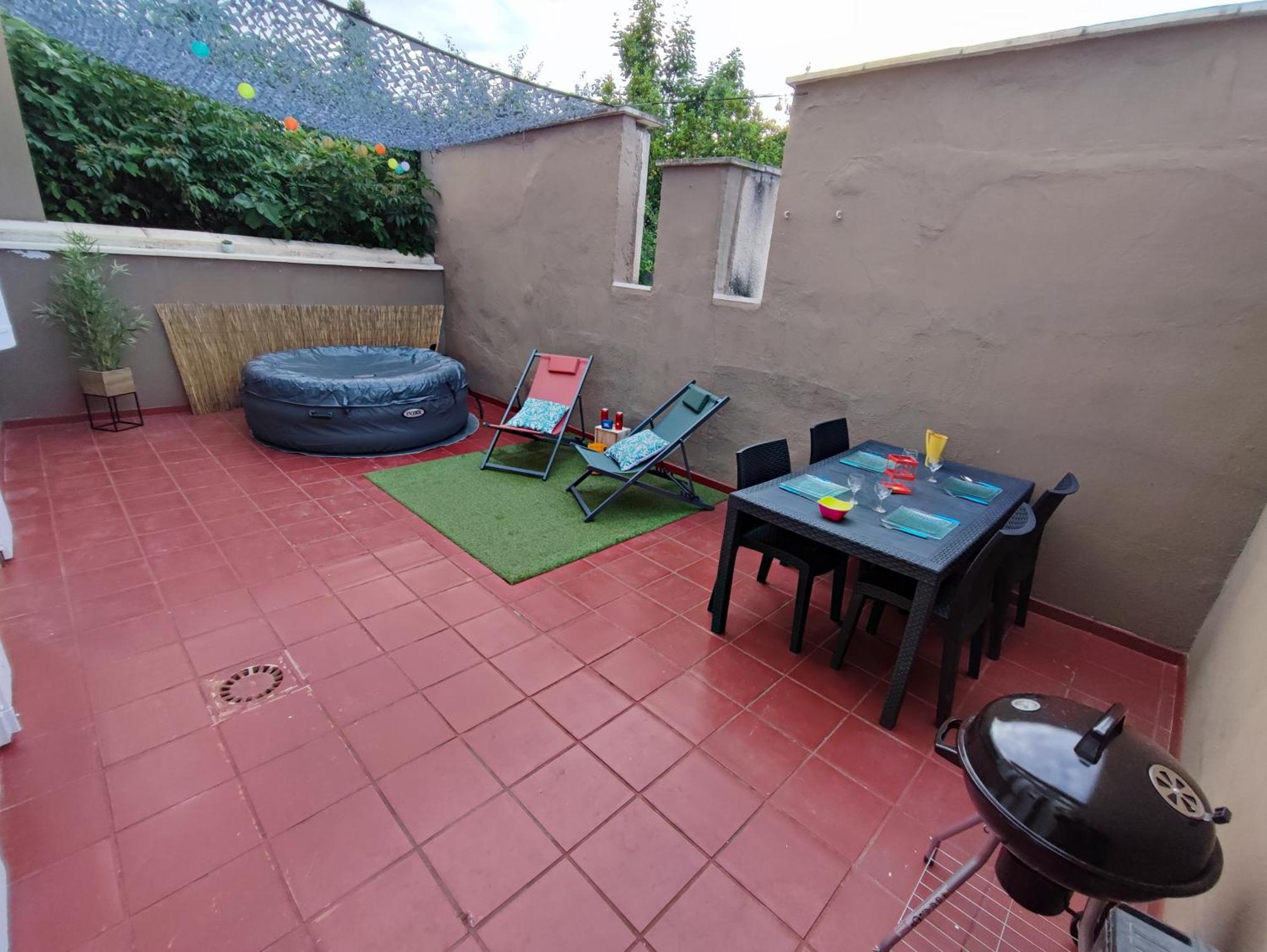 La Maizou 2Ch, Clim, Terrasse- Spa Albi Exteriör bild